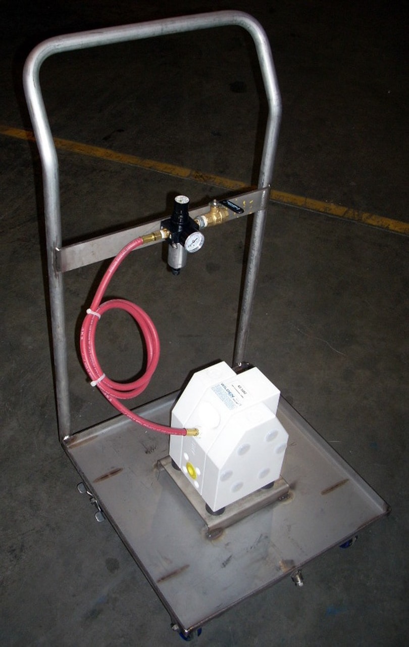 Fabricated Pump Cart