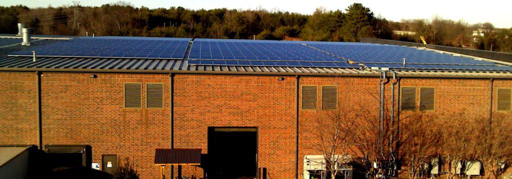 Solar Panel System at Tencarva Machinery Company