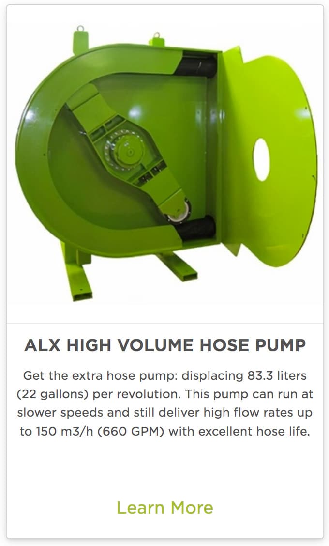 ALX High Volume Hose Pump