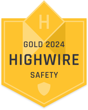 Highwire Safety Award Gold 2024