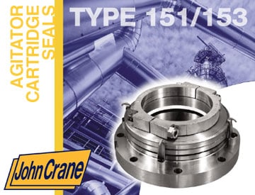 John Crane Agitator Cartridge Seals Type 151