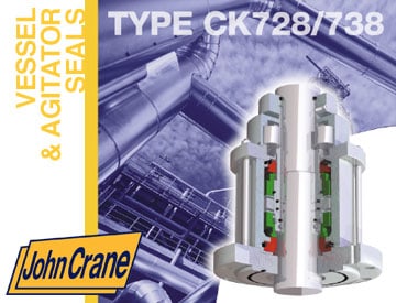 John Crane Vessel Agitator Seals