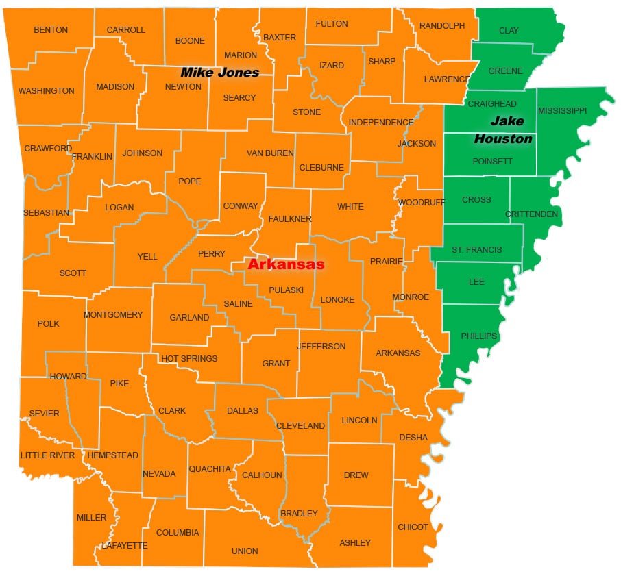Map - Arkansas (Municipal)