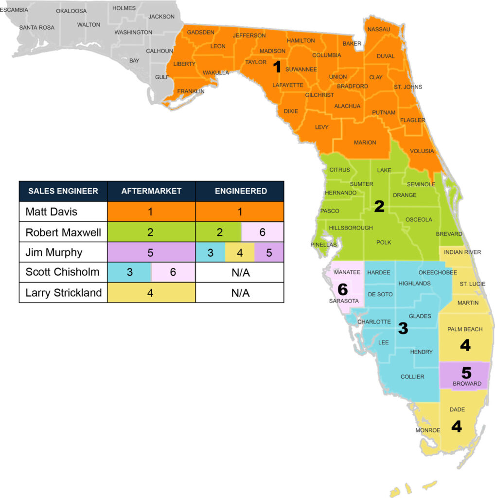 Florida Municipal Territory