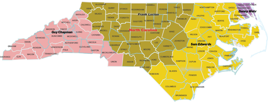 North Carolina Municipal Territory