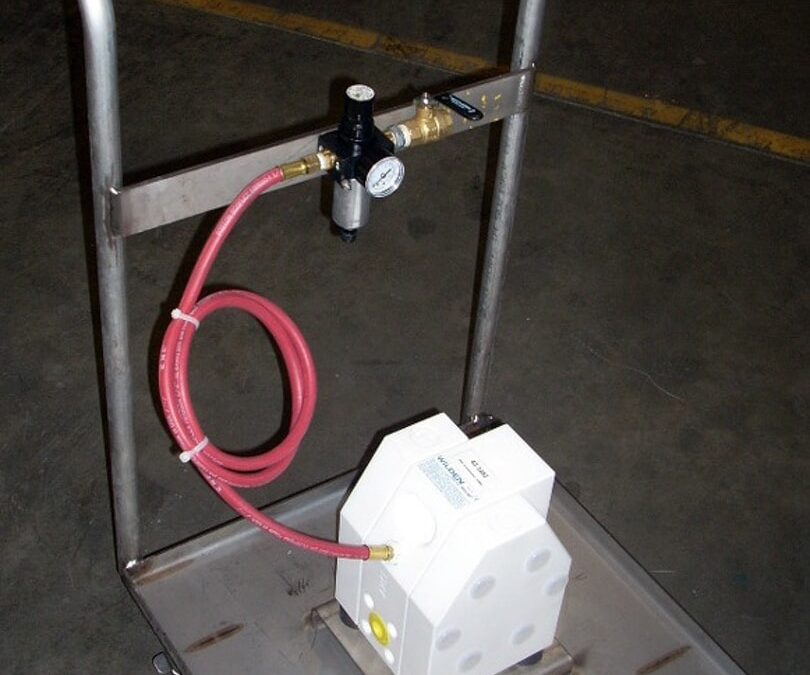 Fabricated Pump Cart