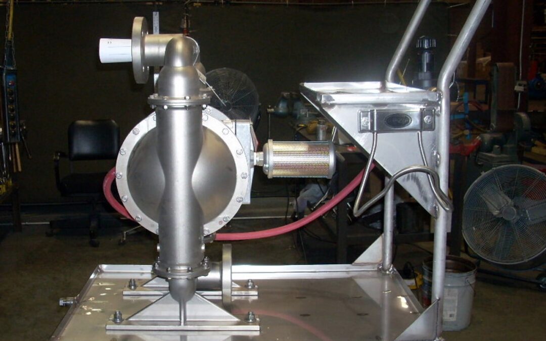 Fabricated Pump Cart