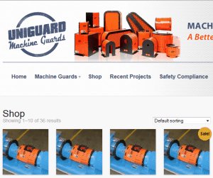 Uniguard Machine Guards Web Store